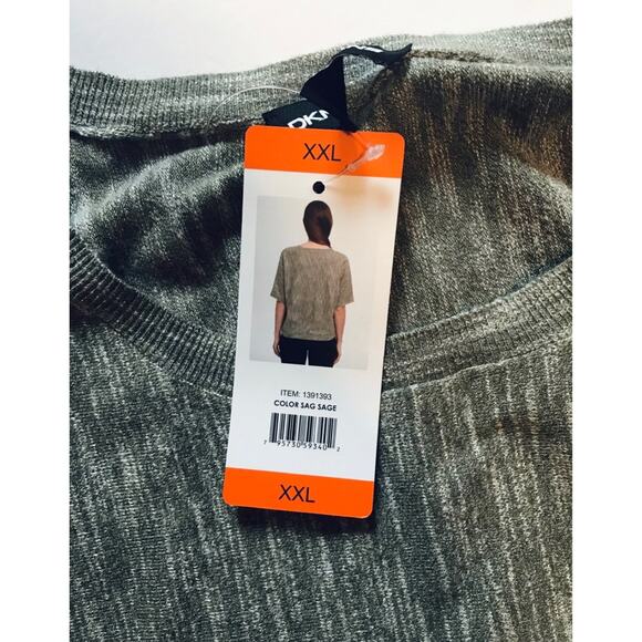 Dkny top sz 1X nwt - Picture 5 of 6